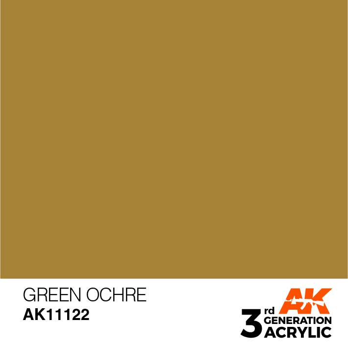 AK Interactive 3rd Gen Green Ocher