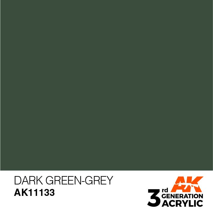 AK Interactive 3rd Gen Dark Green-Grey
