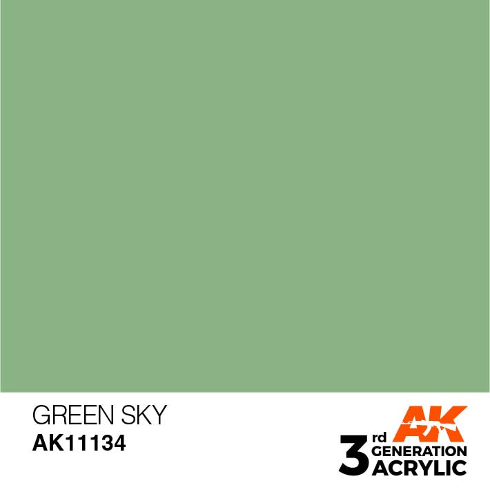 AK Interactive 3rd Gen Green Sky