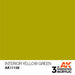 AK Interactive Paint 3rd Gen Paint: Interior Yellow Green