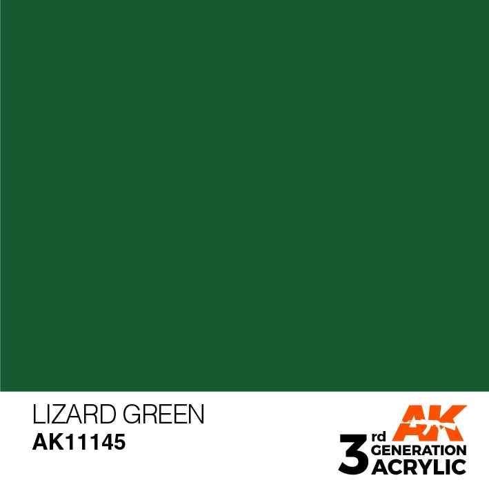 AK Interactive 3rd Gen Lizard Green
