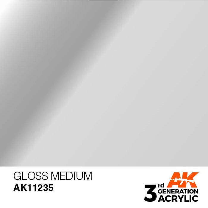 AK Interactive Paint 3rdGen Paint Gloss Medium