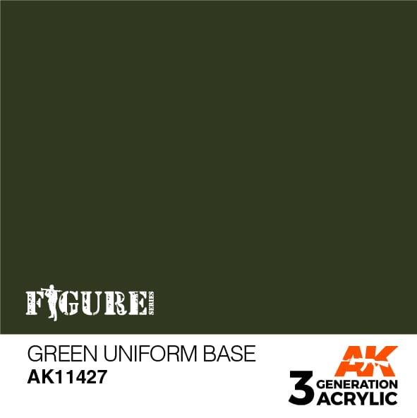 AK Interactive 3rd Gen Green Uniform Base 