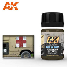 AK Streaking Effects For Oif & Oef Us Vehicles enamel color for realistic weathering on modern US vehicles by AK Interactive