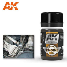 AK Aircraft Engine Oil bottle for modeling aircraft maintenance and detailing with high-quality interactive paint.