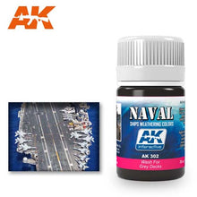 AK Wash For Grey Decks bottle by AK Interactive for naval model weathering and realistic grey deck aging effects