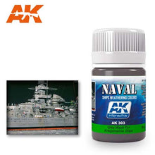 AK Grey Wash For Kriegsmarine Ships by AK Interactive, naval weathering color for detailed ship model effects.