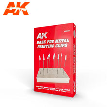 AK Base for Metal Clips sturdy compressed base for holding painting clips securely while working on small parts 170x270 mm