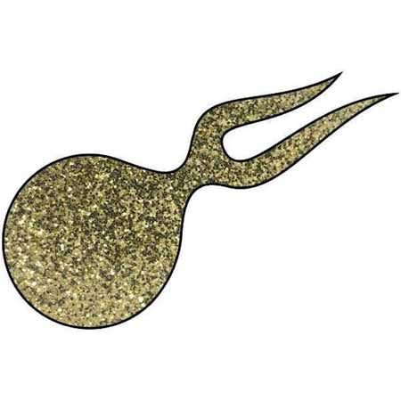 Flake King Automotive Metal Flake: Elvis Gold