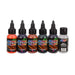 Createx Airbrush Illustration Secondary Set 1oz