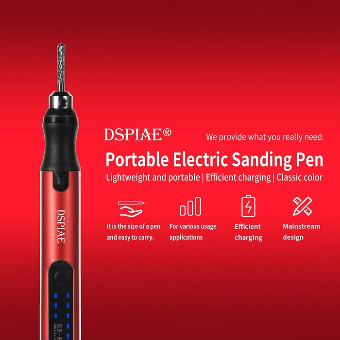 DSPIAE Electric Sanding Pen Features