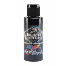 Wicked Detail Black Magenta multi-surface airbrush paint with fine pigment grind and matte finish by Createx Colors.