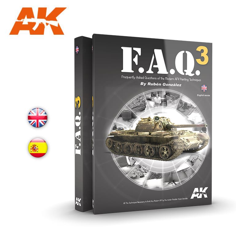 AK Interactive FAQ3 Military Vehicles Painting Techniques