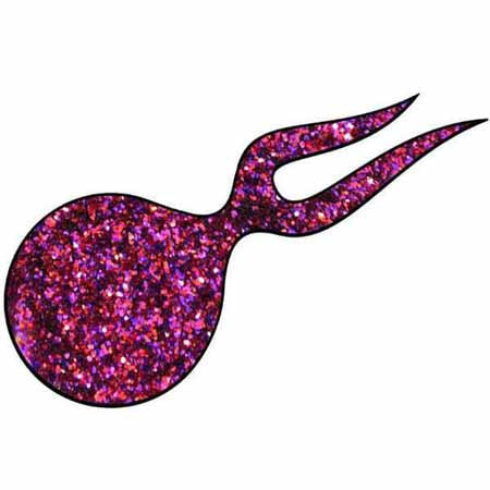 Automotive Metal Flake Fire Purple
