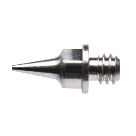 I 704 1: Nozzle 0.50 mm, precision metal airbrush nozzle compatible with Iwata Revolution Series models and conversions.