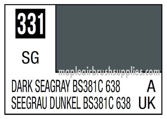 Mr. Color Dark Seagray Bs381C 638