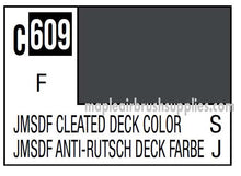 Mr. Color Cleated Deck Color c609 label showing color code and description for model painting.