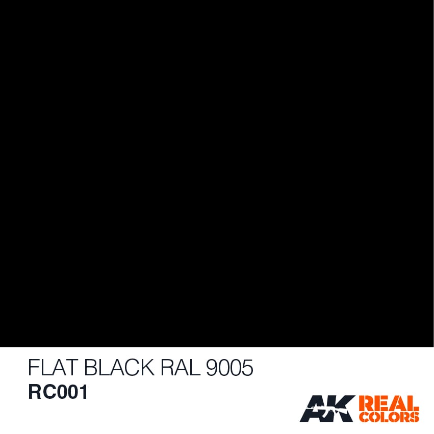  AK Real Colors Flat Black