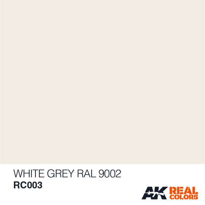  AK Real Colors White Grey