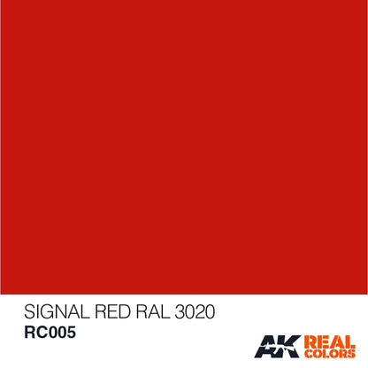  AK Real Colors Signal Red