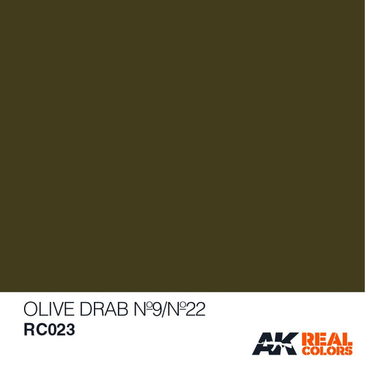  AK Real Colors Olive Drab No9/No22