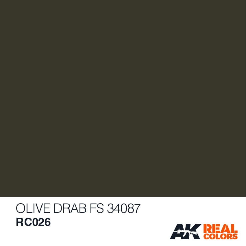  AK Real Colors Olive Drab FS34087