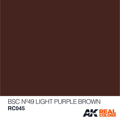  AK Real Colors BSC No49 Light Purple Brown 10ml