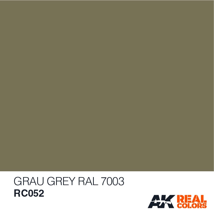  AK Real Colors Grau-Grey RAL 7003 (RLM 02) 10ml