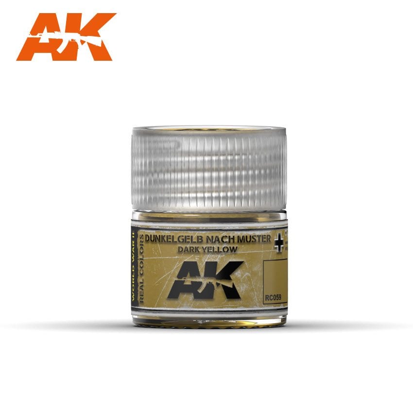  AK Real Colors Dunkelgelb Nach Muster Dark Yellow