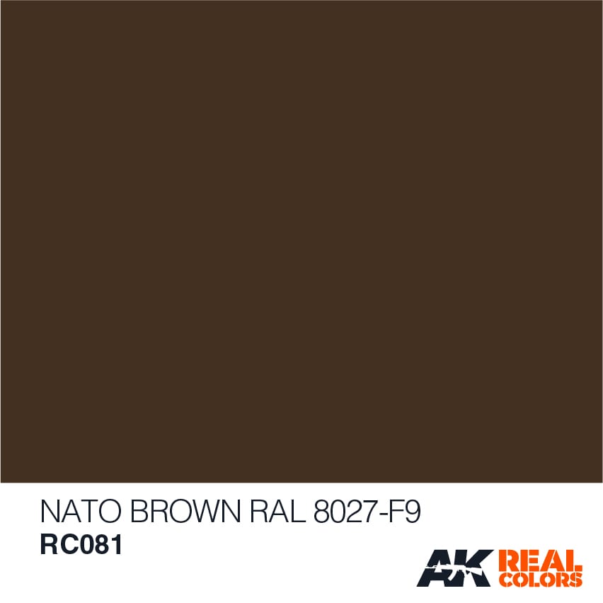  AK Real Colors Nato Brown RAL 8027 F9