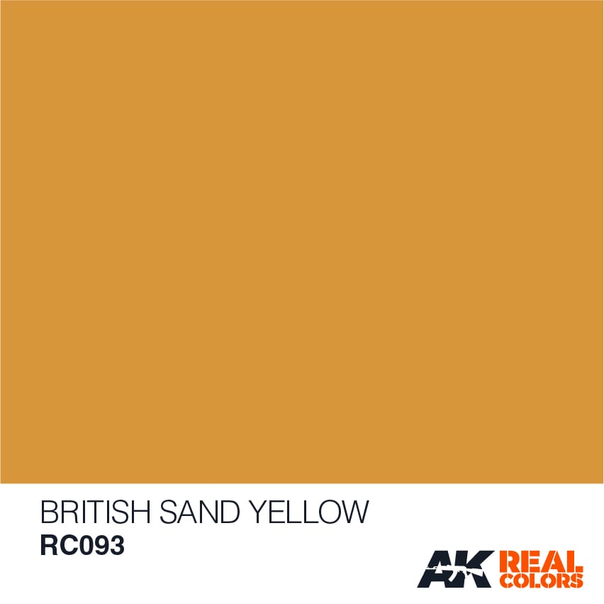  AK Real Colors British Sand Yellow