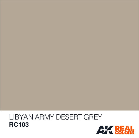  AK Real Colors Libyan Army Desert Grey Arab Armor Desert 