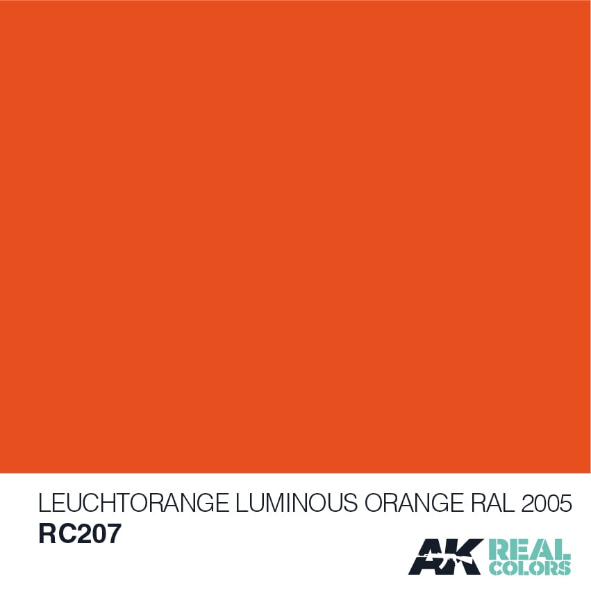 AK Real Colors Leuchtorange-Luminous Orange RAL 2005