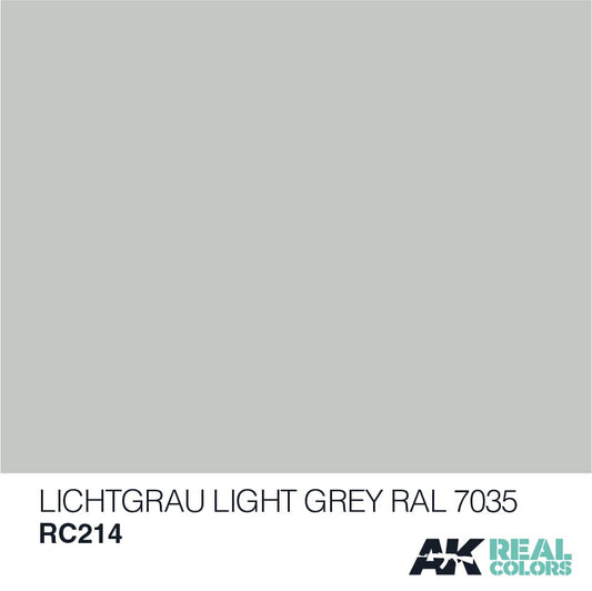 AK Real Colors Lichtgrau-Light Grey RAL 7035
