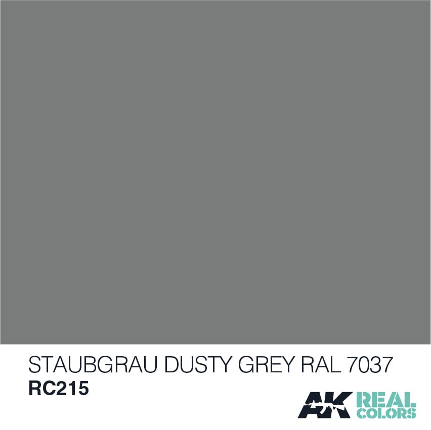 AK Real Colors Staubgrau-Dusty Grey RAL 7037