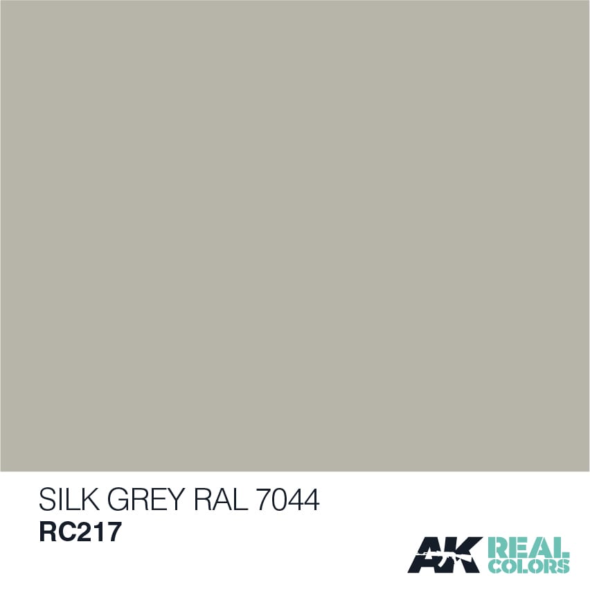 AK Real Colors Seidengrau-Silk Grey RAL 7044