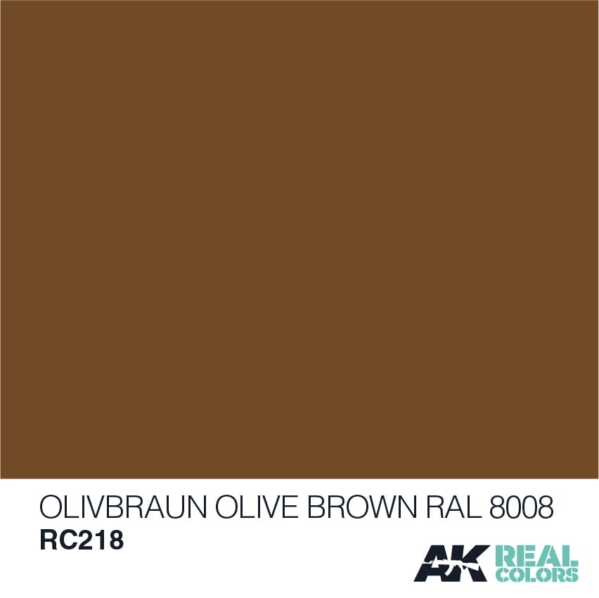 AK Real Colors Olive Braun-Olive Brown RAL 8008