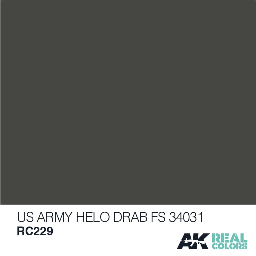 AK Real Colors US Army Helo Drab FS 34031