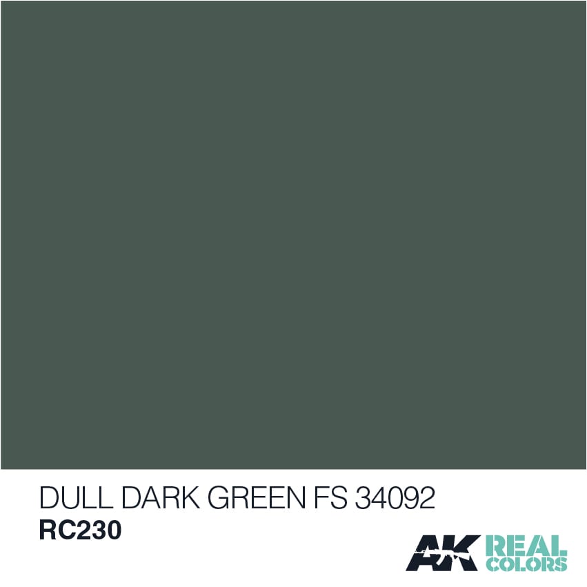 AK Real Colors Dull Dark Green FS 34092