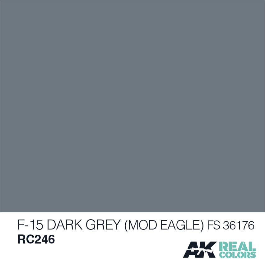 AK Real Colors F-15 Dark Grey (MOD EAGLE) FS 36176