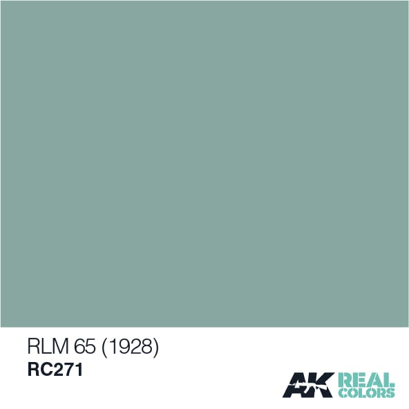 AK Real Colors RLM 65 (1938)