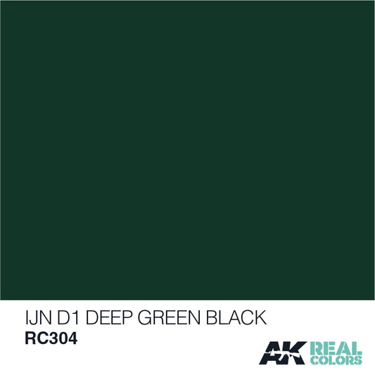 AK Real Colors IJN D1 Deep Green Black