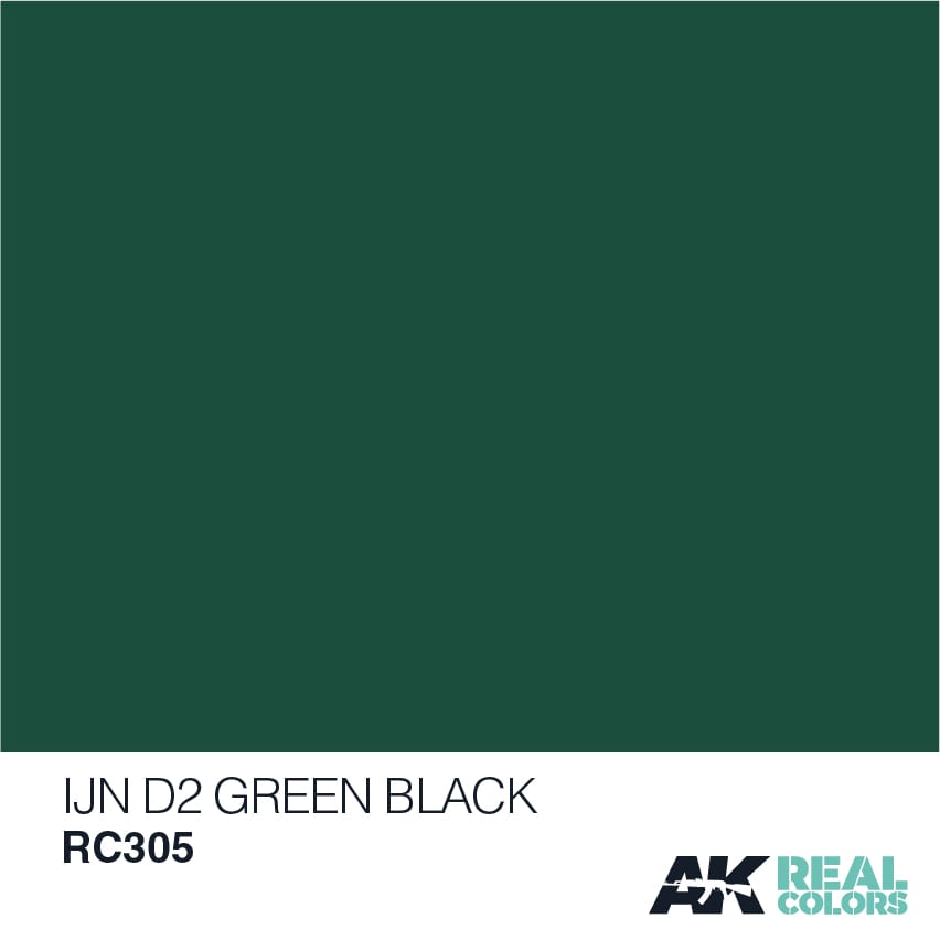 AK Real Colors IJN D2 Green Black