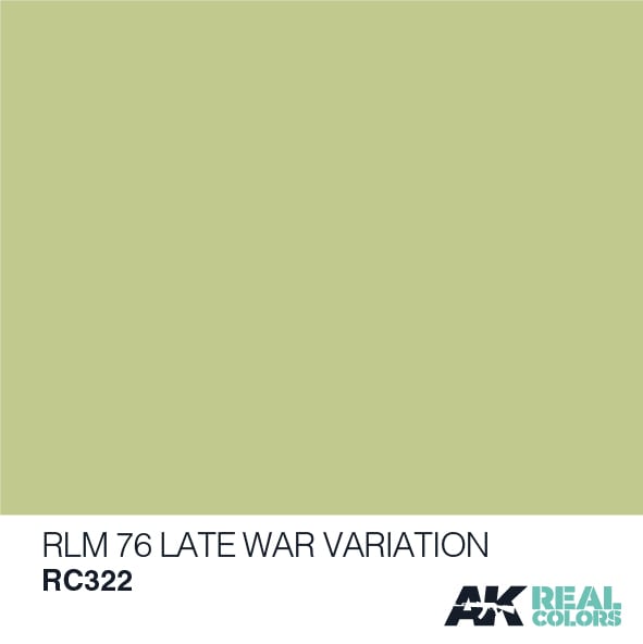 AK Real Colors RLM 76 Late War Variation