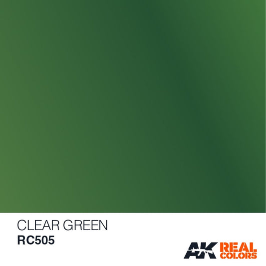 Real Color Clear Green airbrush