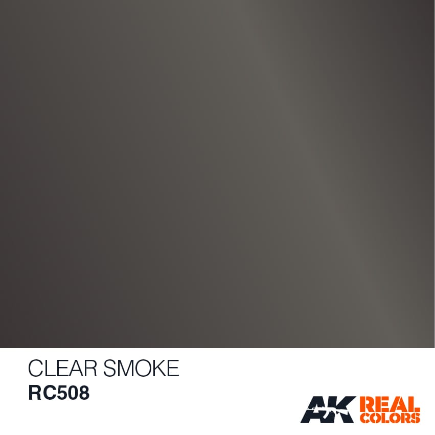  AK Real Colors Clear Smoke airbrush