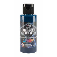Wicked Detail Blue Green multi-surface airbrush paint with fine pigment grind and matte finish by Wicked Colors