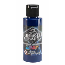Wicked Detail Cobalt Blue multi-surface airbrush paint with fine pigments, matte finish, and excellent adhesion by Createx Colors.
