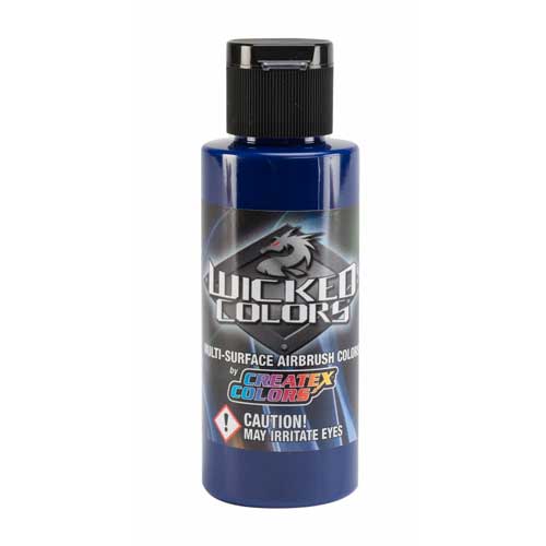 Createx Wicked Airbrush Paint  Detail Cerulean Blue
