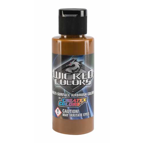 Createx Wicked Airbrush Paint  Detail Yellow Ochre